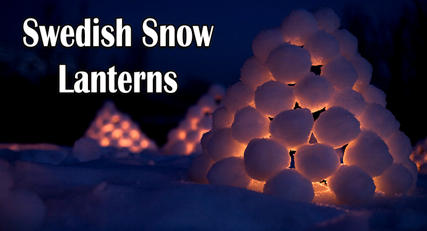 snowball lanterns