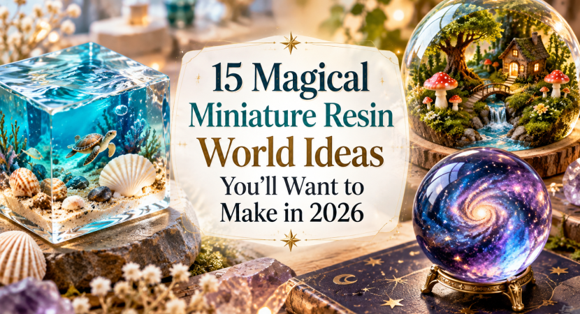 miniature resin world ideas