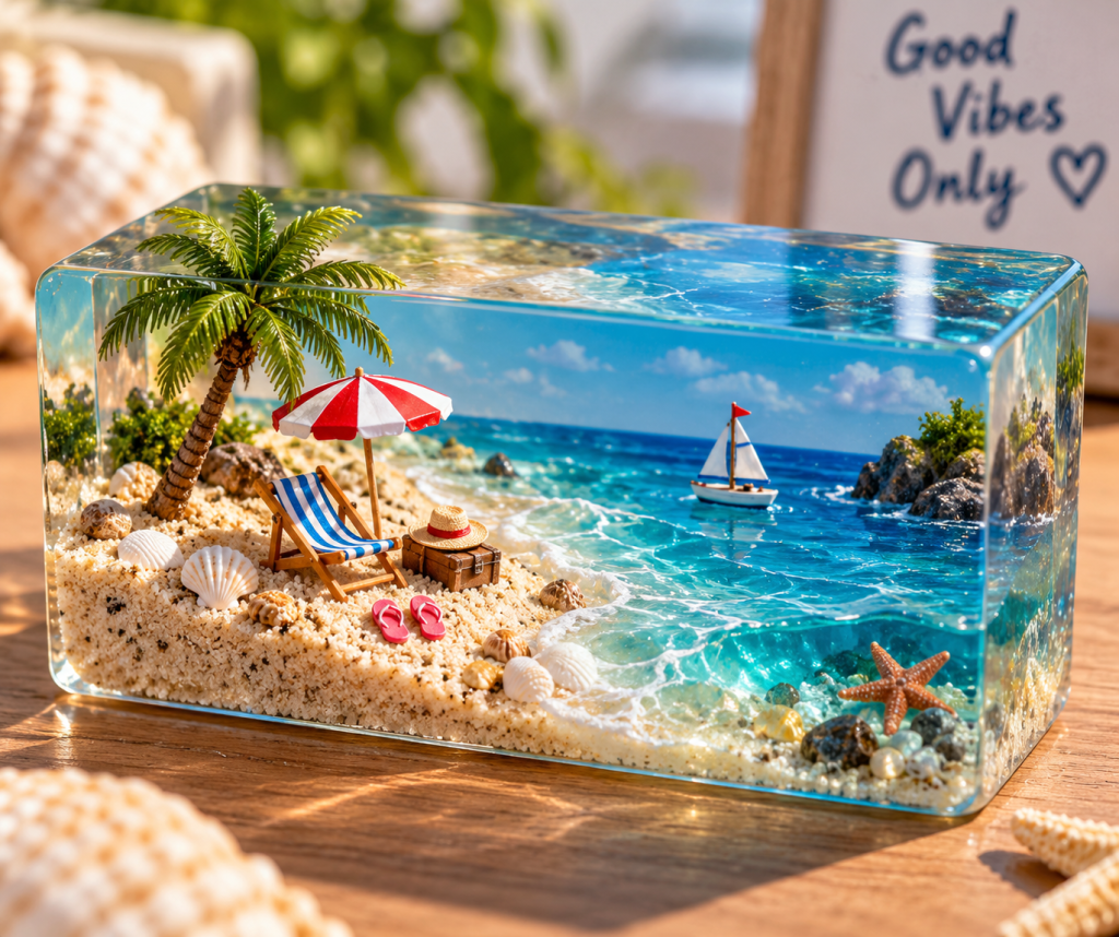 Tiny Beach Vacation