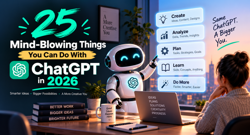 25 Mind-Blowing Things You Can Do With ChatGPT in 2026